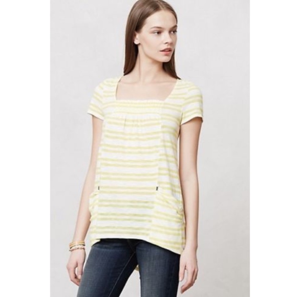 Anthropologie Tops - Meadow Rue Anthropologie Striped Marin Tunic